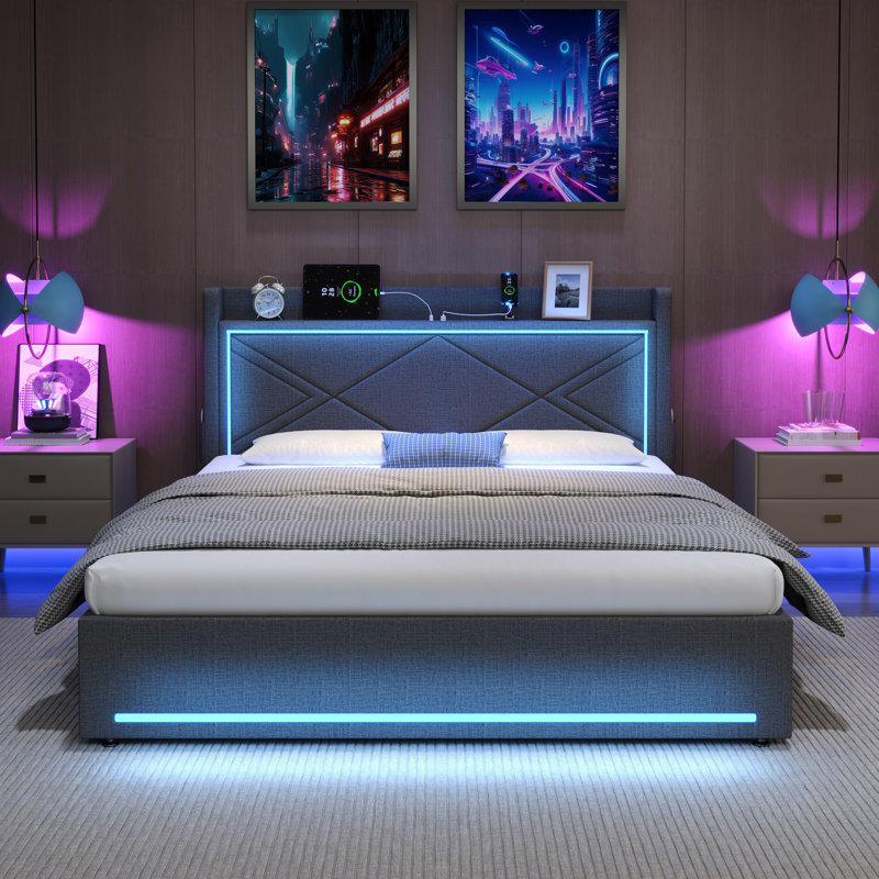 Ottoman Storage Bed, Double (4'6)