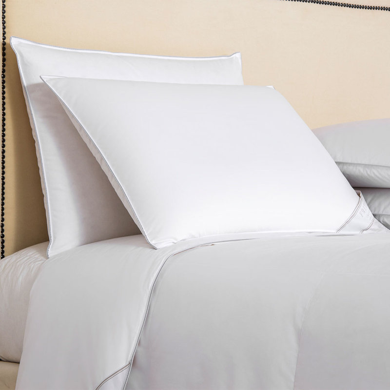 Cortina Down Blend Bed Pillow, Euro, Plush