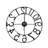 23.6” Non-Ticking Wall Clock Battery Operated