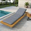 Outdoor Olefin Rectangle Lounge Chair Cushion Foam, UV Resistant Chaise Lounge Outdoor-752927364-752927360