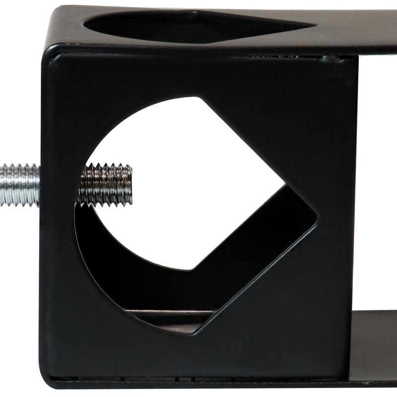 Porte-torche d'extérieur en acier noir 2,25 po Ibarra - ensemble de 4, 4