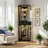 77.5”H Corner China Cabinet