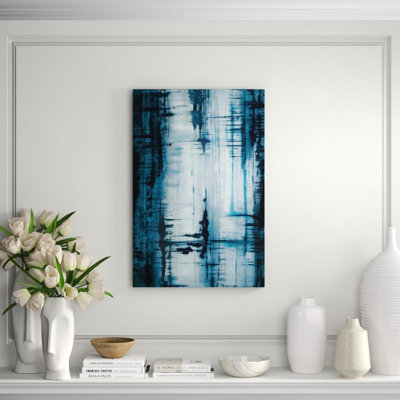 Magnétique indigo par Sofia Fox - Peinture