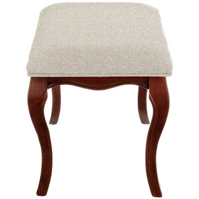 Lady Guinevere Upholstered Vanity Stool