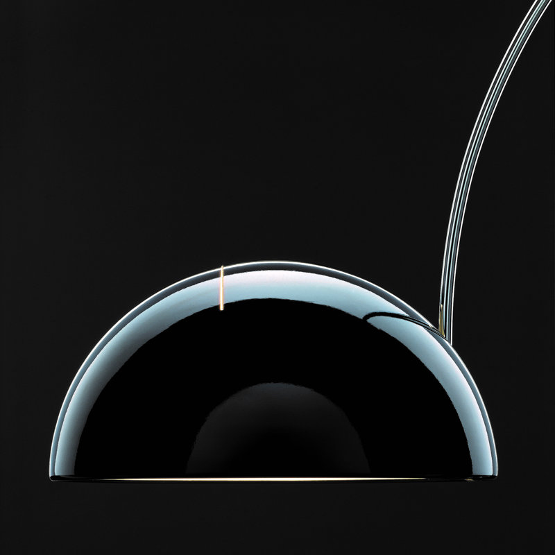 Coupé 94.4'' Floor Lamp, Black