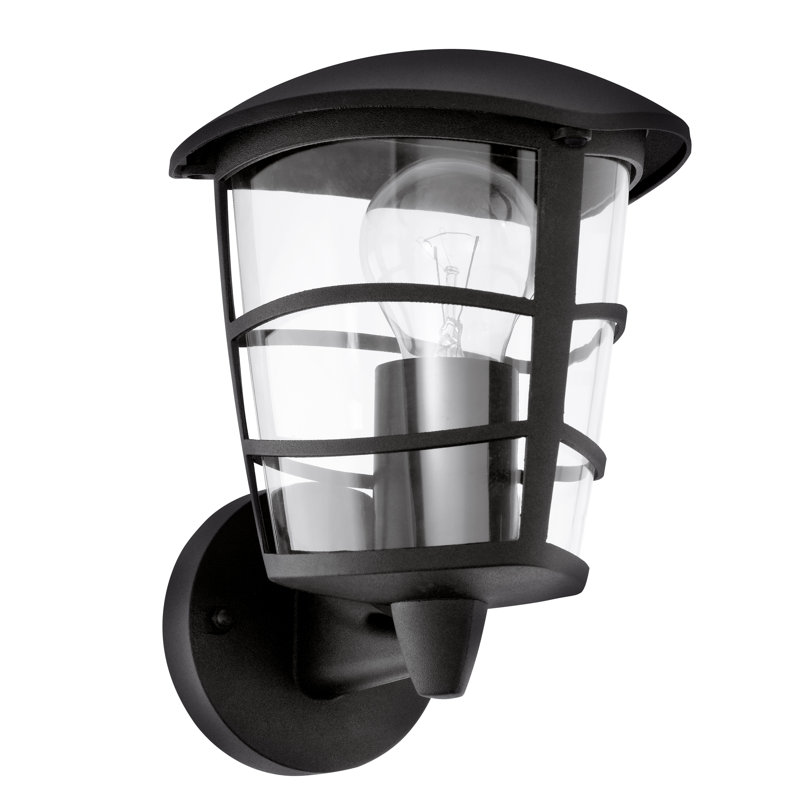 Treutlen 22.5cm H Outdoor Wall Lantern, Black