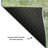 Premium Machine Washable Cerrito AMF564 Green Rug-104100113