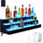 LED Liquor Bottle Display Shelf, Bottle Display Shelf Bar Shelves with Remote & App Control, 16 Colours, 4 Music Modes