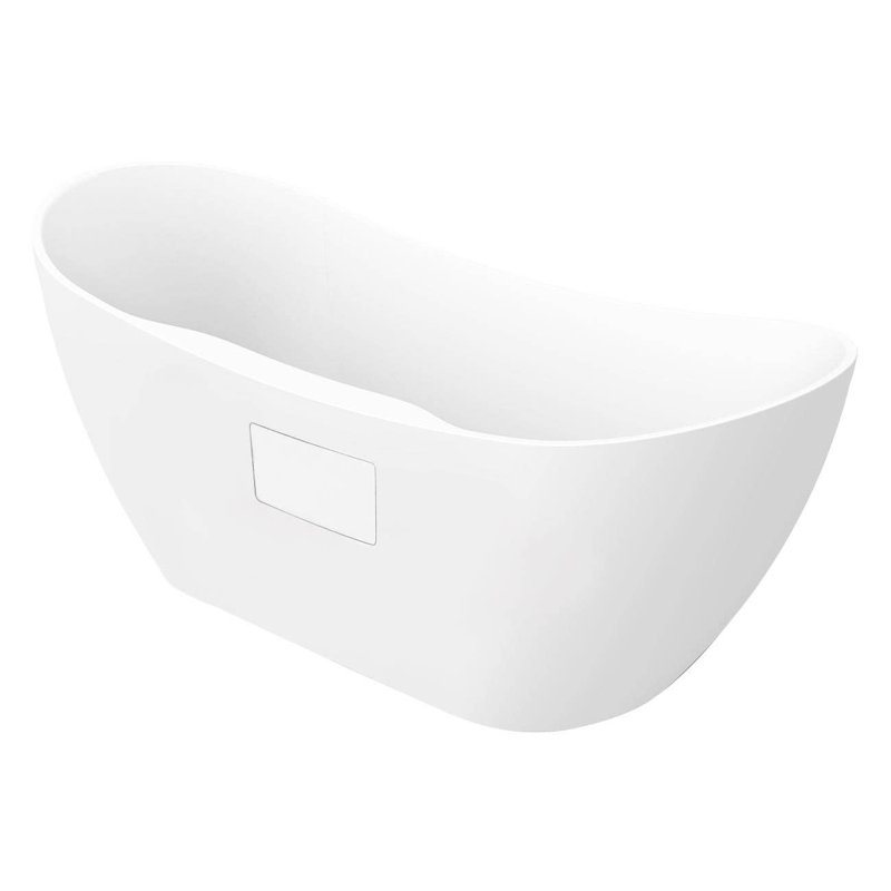 71'' x 29.13'' Freestanding Soaking Acrylic Bathtub
