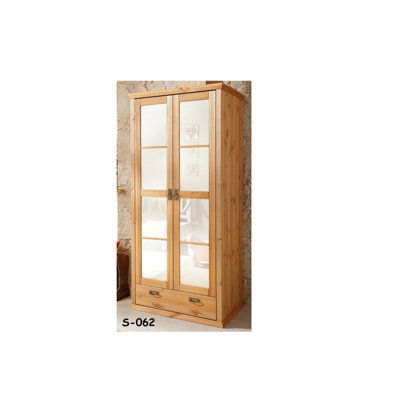 Ingigerth 2 Door Solid Wood Wardrobe