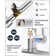 Automatic Smart Mobile Motion Sensor Kitchen Sink Faucet with 3 Modes Pull-Down Sprayer