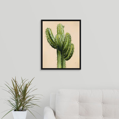 « couleur cactus ii », peinture sur toile