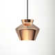 Single Light Glass Dimmable LED Pendant