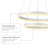 Gundrath 2 - Light White LED Unique/Statement Pendant