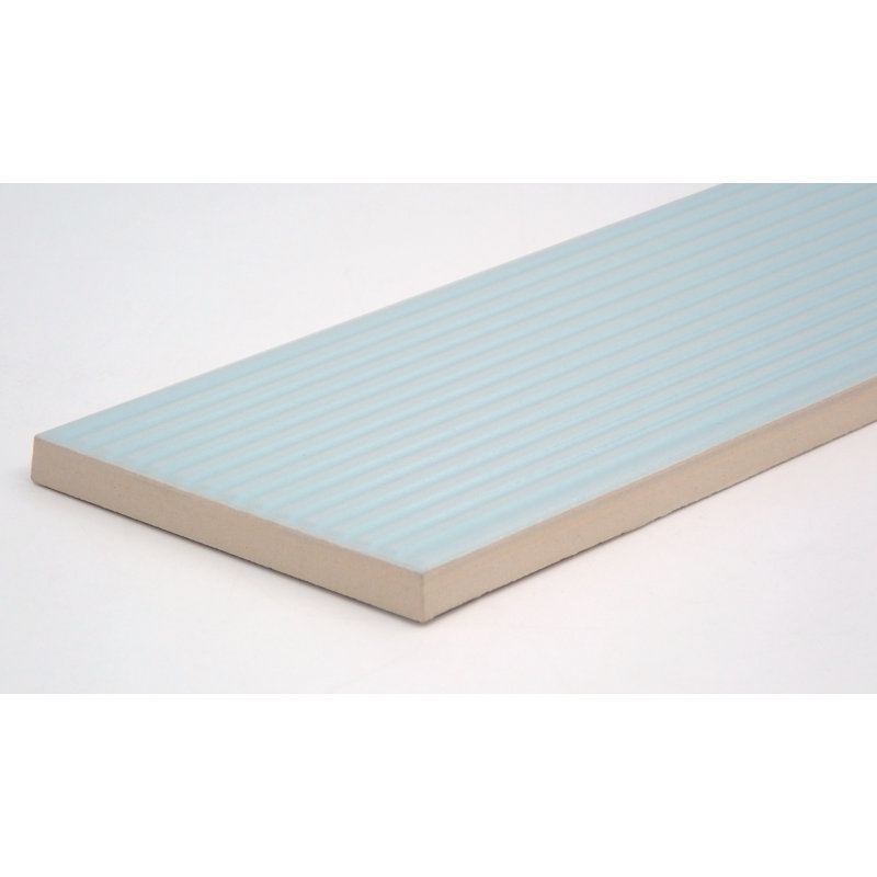 Euphoria™ 3" x 12" Beveled Ceramic Tile, Ocean