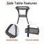 Chaise berçante en osier avec coussins Schutt-930604799