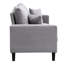 Velours côtelé gris pour une utilisation à la maison: salon confortable 3 + 2, chambre à coucher et appartement: chambre à coucher, espace séduisant-1362331622