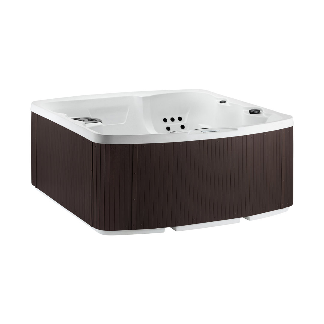 Lifesmart Spas LS500 Plus 110 Volt 5-Person 23-Jet Rectangle Plug and Play Hot Tub with Ozonator Lifesmart Spas