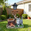 Statue de jardinière chat pour décoration extérieure