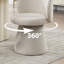 Chaise pivotante rembourrée avec dossier-118017935