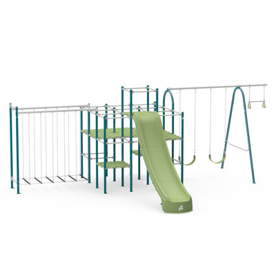 ActivPlay Base Camp Playground + Hanging Bridge