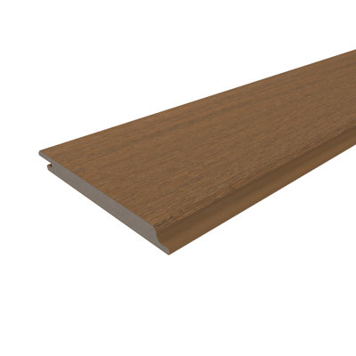 Revêtement en composite de teck péruvien à grain droit de 5,59 po x 96 po All Weather Siding Pro