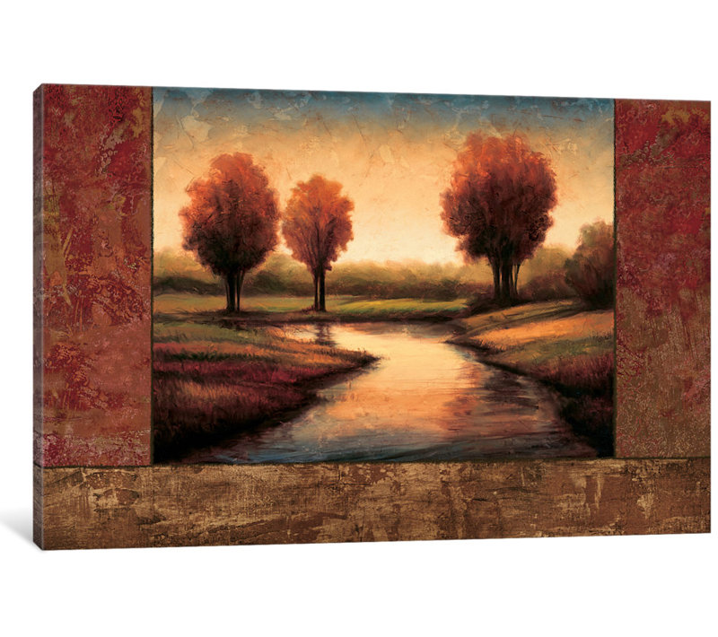 «Day Break I» par Gregory Williams - reproduction d'art sur toile tendue avec châssis, H 12 po x l 18 po x P 1,5 po