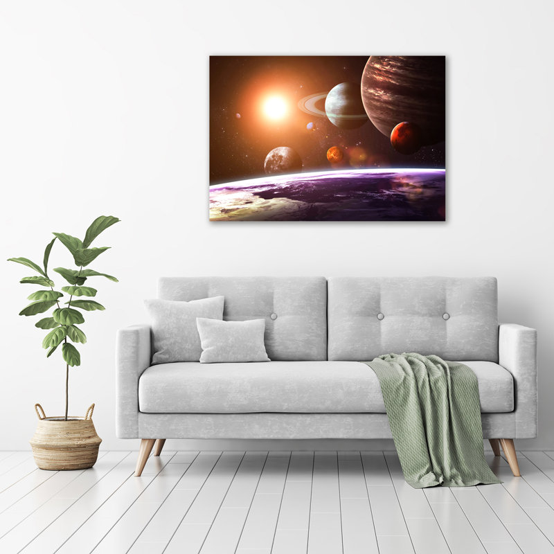 Solar System - Wrapped Canvas Print