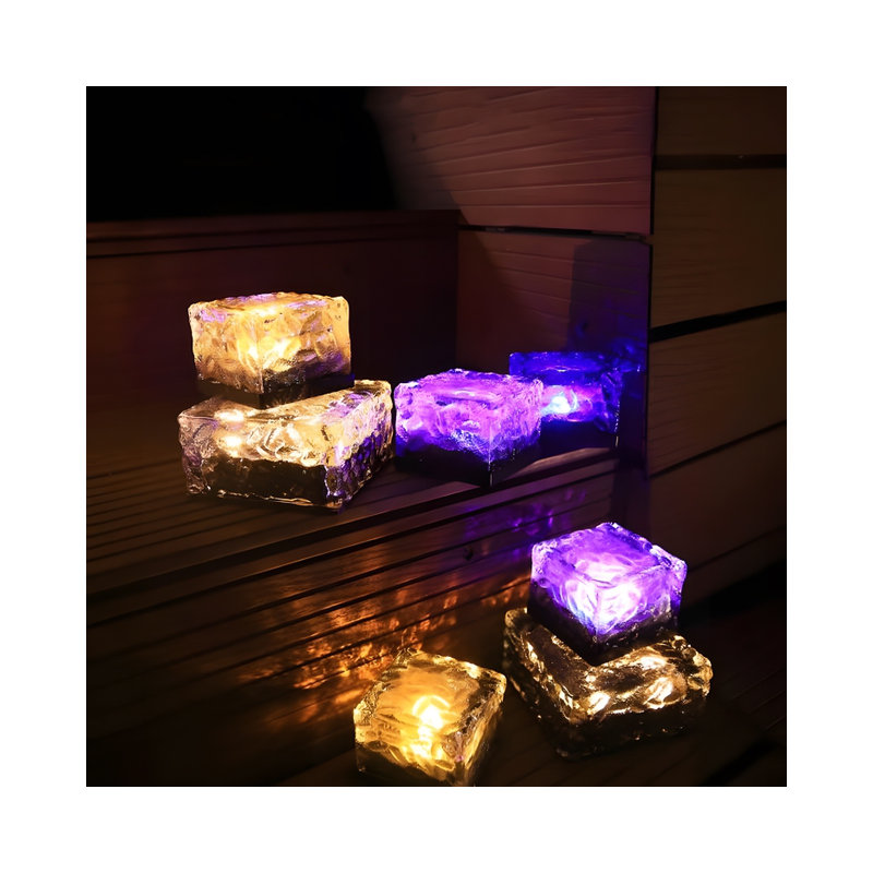 3.91'' Solar Powered Integrated LED Lawn Ornament