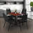 Neyland Cain Square X-Base Breakroom Table-32520427-32520421