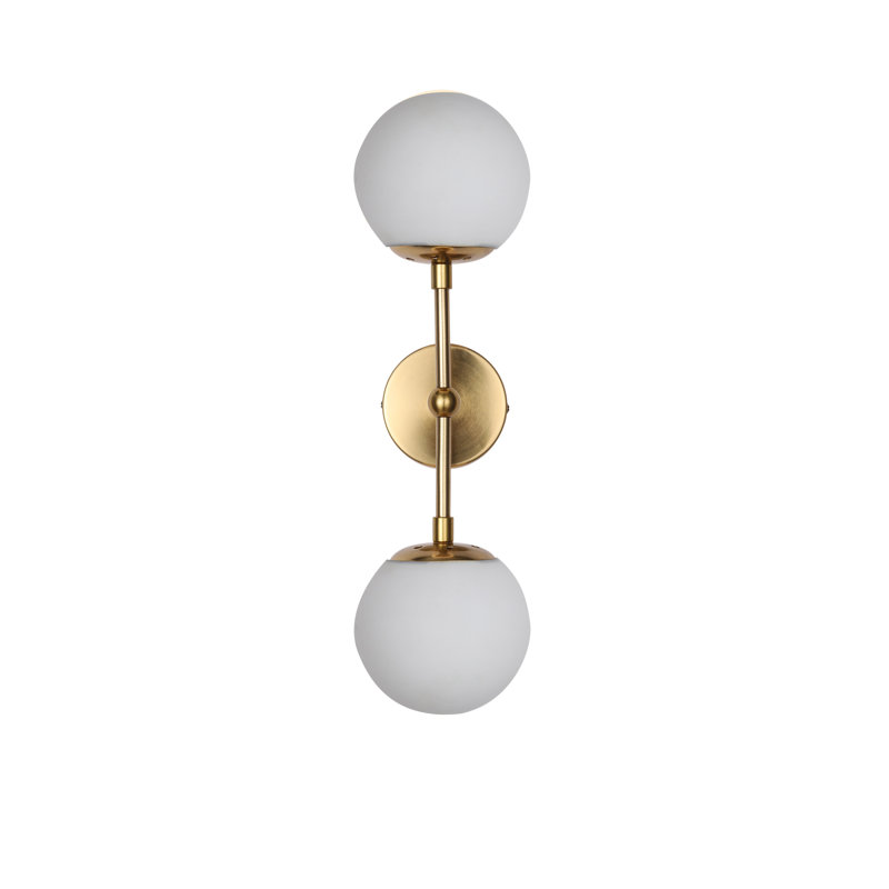 Qualana Steel Up & Downlight, Gold