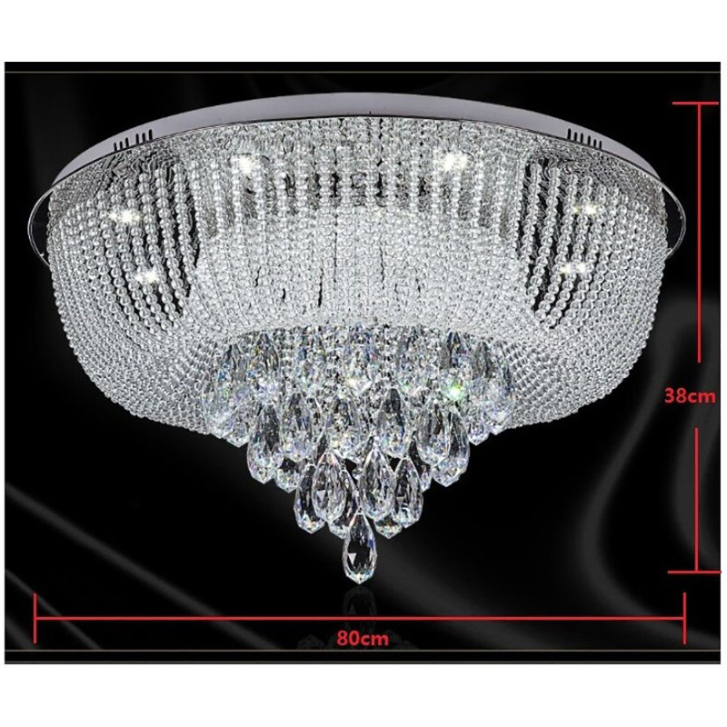 Marquez LED Flush Mount, 38cm H x 80cm W x 80cm D