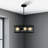 4 - Light Dimmable Lantern Chandelier