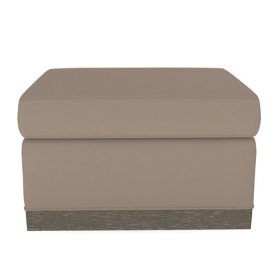 Fisher Plinth Base Ottoman