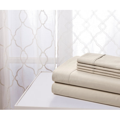  Ensemble de draps 6 pièces Cool Max Kathy Ireland - 6 couleurs