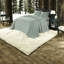 Ensembles de literie réversible confortables en coton de style chalet pour un usage domestique
