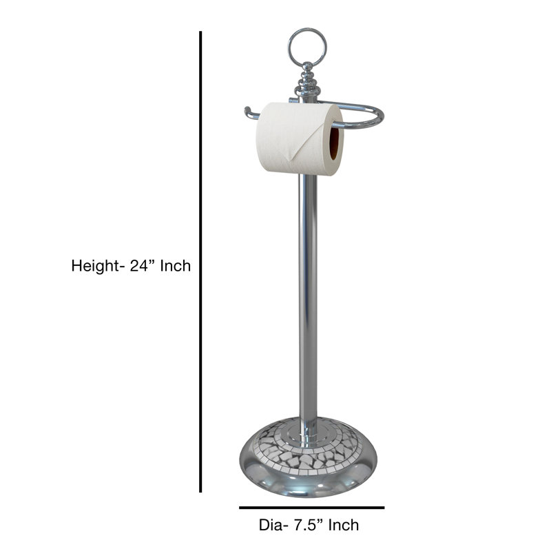Porte-papier hygiénique sur pied