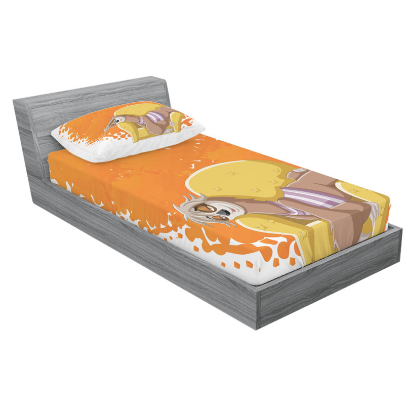 Microfiber Sheet Set, Twin XL Sheet Set with Fitted Sheet