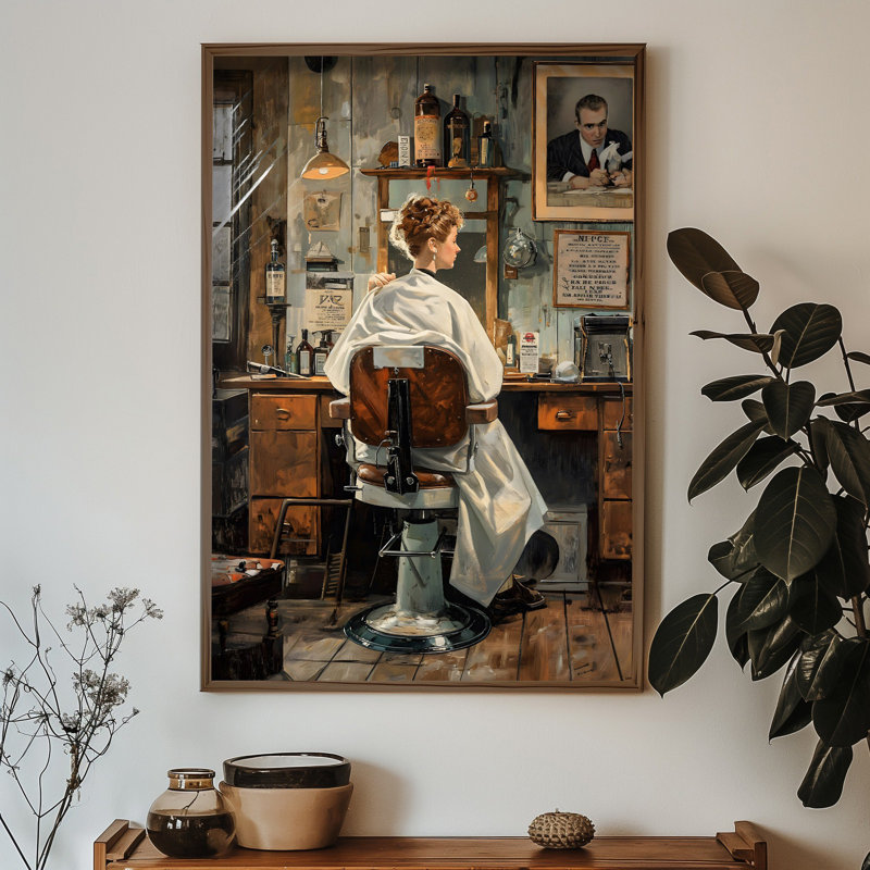Elegant Decorative Framed MDF Painting, 19.7 x 27.6 x 0.1 inches | 100% MDF with 3 mm Thickness, 100% Spruce Frame | UV Printed Artwork Perfect for Living Room, Bedroom & Office Decor, Stylish & Durable Design