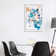 Fly Away by Aimee Wilson - Floater Frame Painting on Canvas