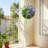 13 In. W Plastic Rattan Hanging Round Planter Set With Self-Watering System (2-Packs)-1938964540
