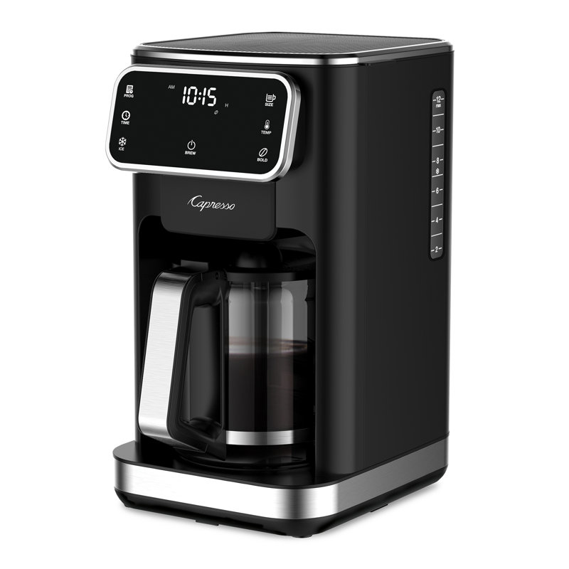 12-Cup Touchscreen Coffee Maker (Glass)