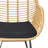 Buschi Round Wicker Rattan Patio Waterproof Seating Set with Cushions and Table-554873186-554873187