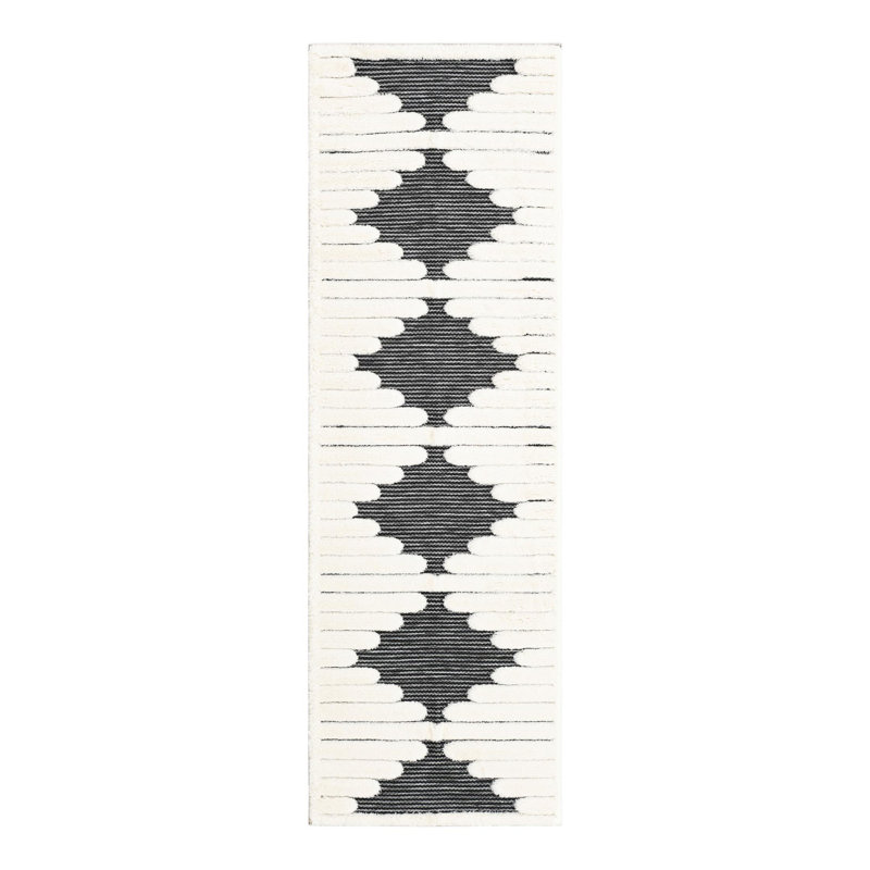 Corrigan Studio® Strings Raheesa Rug, Runner 2'7" x 8'