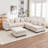 Bennett 6-Piece L-Shaped Sectional Sofa-502152187