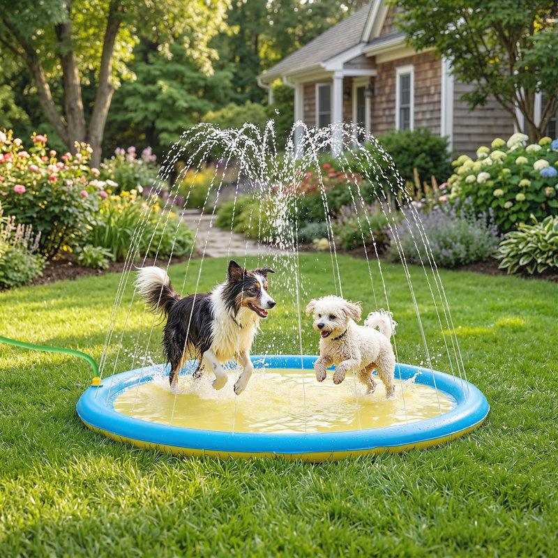 Dog Pool, 8cm H x 170cm W x 170cm D