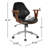 Barri Faux Leather Mid-Century Office Chair-146518733