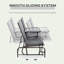 Banc oscillant avec table centrale Outsunny-107145977