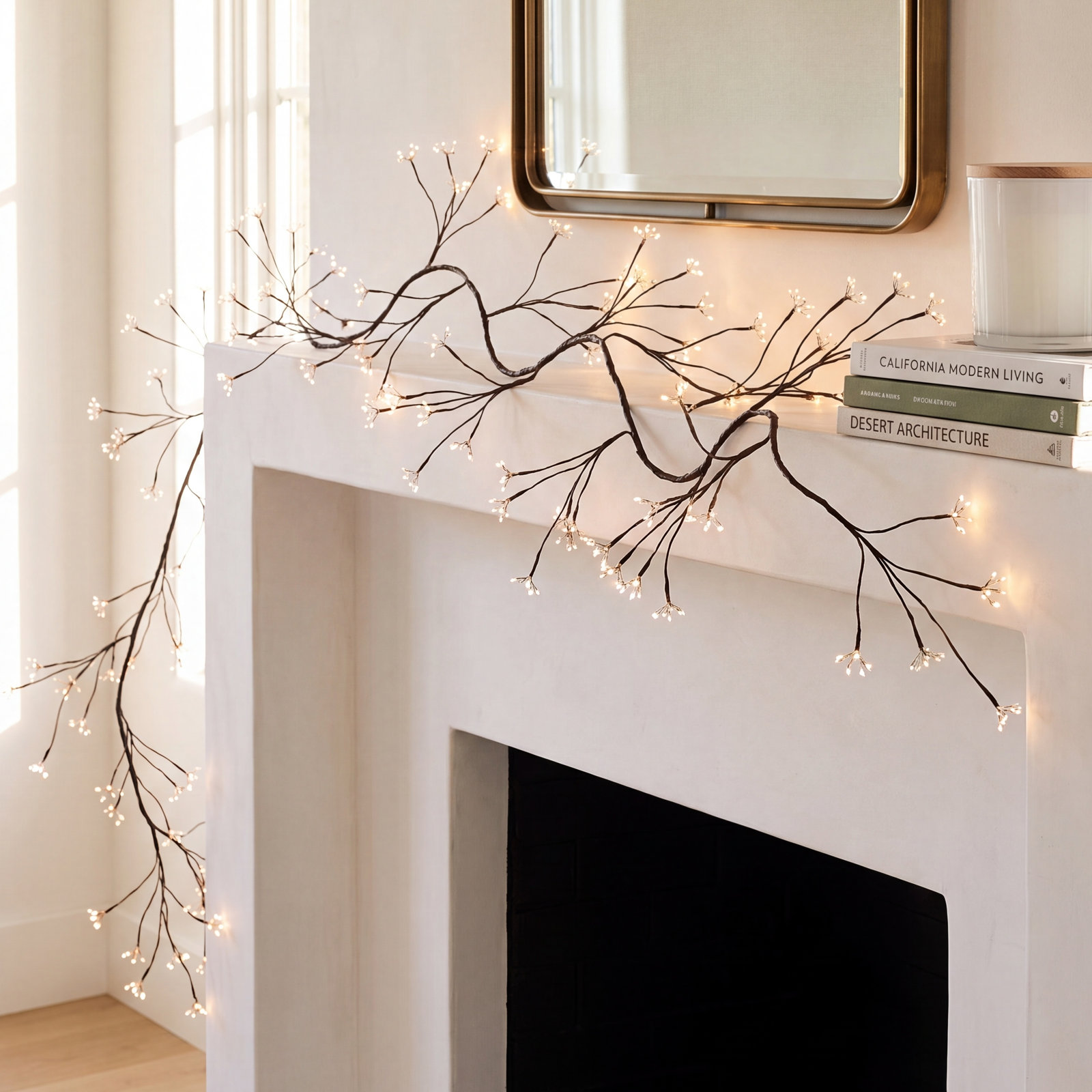 72" Pre-Lit Thanksgiving Garland