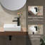 Belfry Bathroom Hegel 370mm L x 185mm W Brushed Brass Ceramic Rectangular Sink